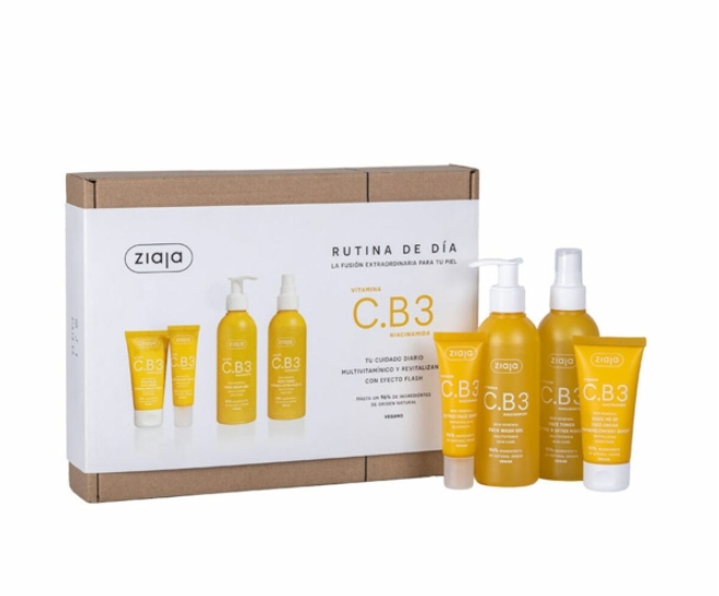 Make-Up Set Ziaja VITAMINA C.B3 NIACINAMIDA 4 Pieces